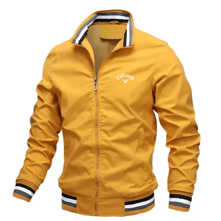 Levoire | Veste De Loisirs Avec Fermeture Éclair Jaune