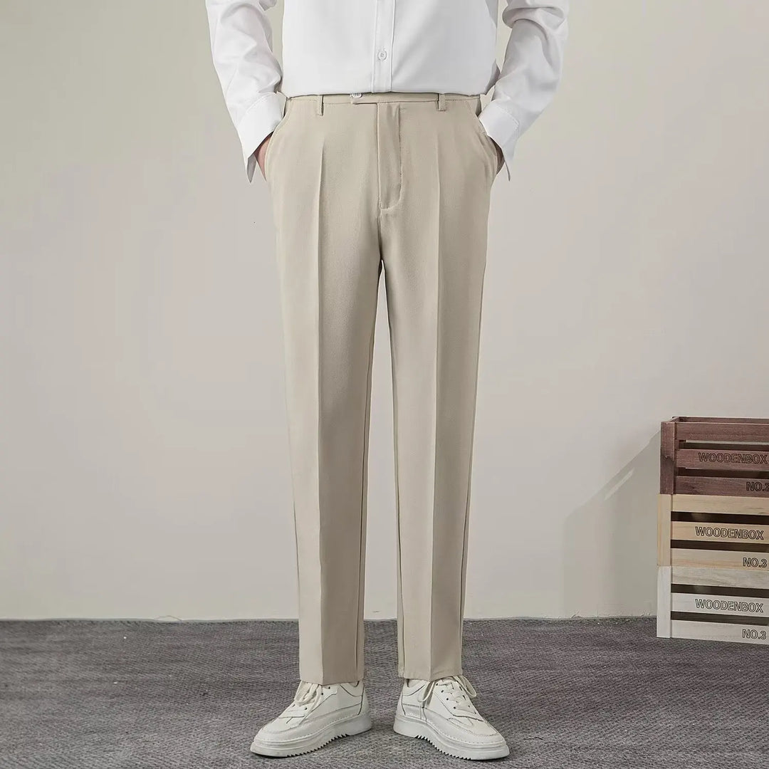 Levoire | Pantalons Décontractés Élégants Pour Hommes Khaki