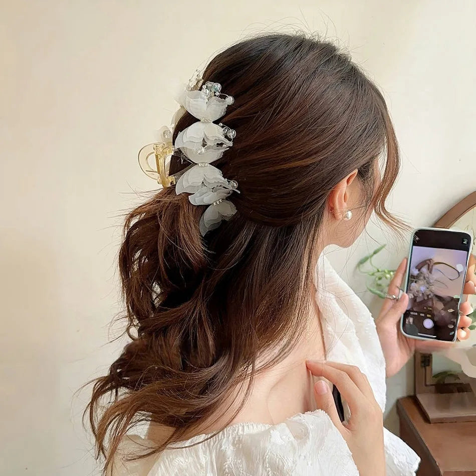 Levoire | À Cheveux Papillon Élégante Avec Perles Et Nœud