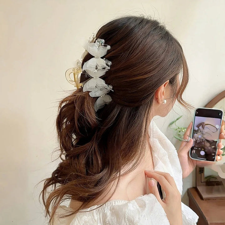 Levoire | À Cheveux Papillon Élégante Avec Perles Et Nœud