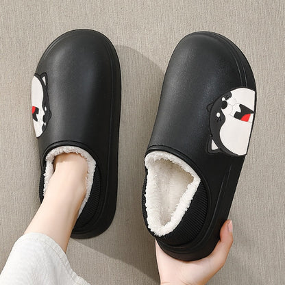 Levoire | Pantoufles En Coton Épaisse Semelle Plate