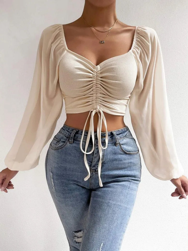 Levoire | Blouse De Soirée Polyvalente Abricot