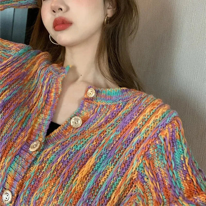 Levoire | Pull En Tricot Multicolore Coloré