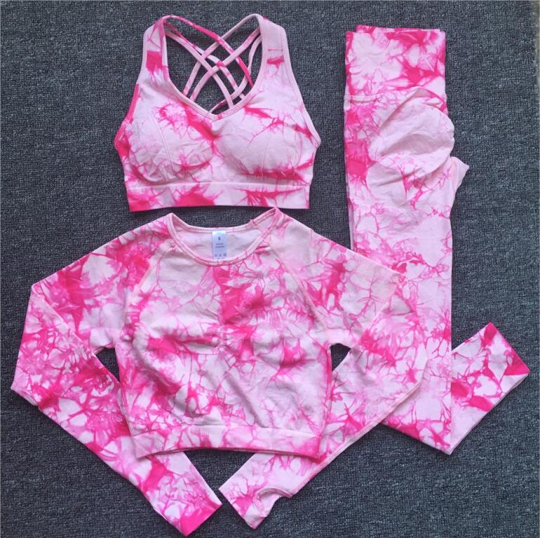 Levoire | Ensemble De Vêtements De Sport Pack De 3 Pour Une Utilisation Active Rosarot