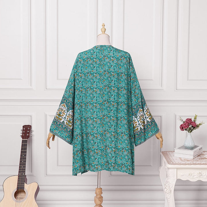 Levoire | Blouse Florale Décontractée Lâche Plage