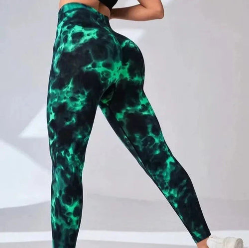 Levoire | Leggings Avec Un Tie-Dye Fantastique Et Fonction Push-Up