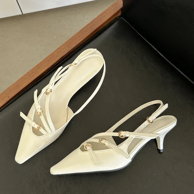 Levoire | Bottines À Boucles Blanc