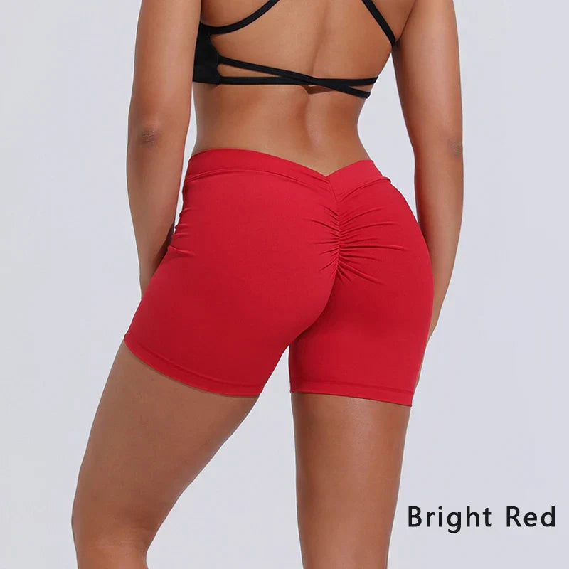 Levoire | Short Yoga V-Dos Rouge vif