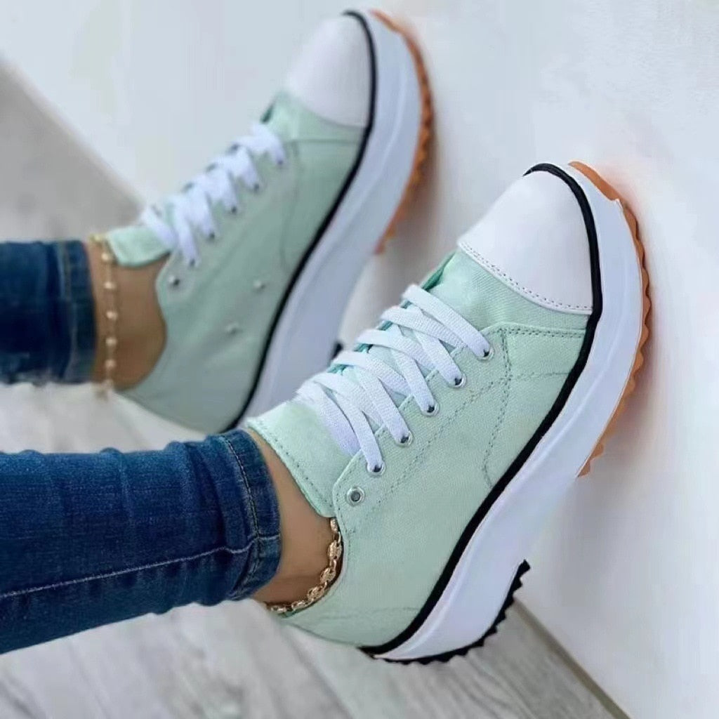 Levoire | Chaussures Pour Femmes Tendance Avec Semelle Ecco Vert