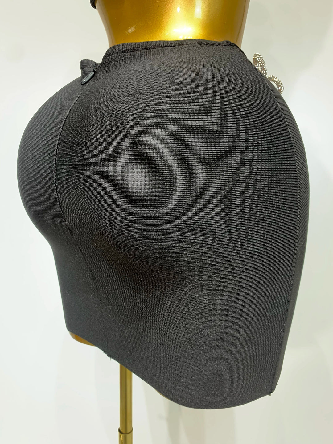 Levoire | Jupe Mini Bandage Noire Suit