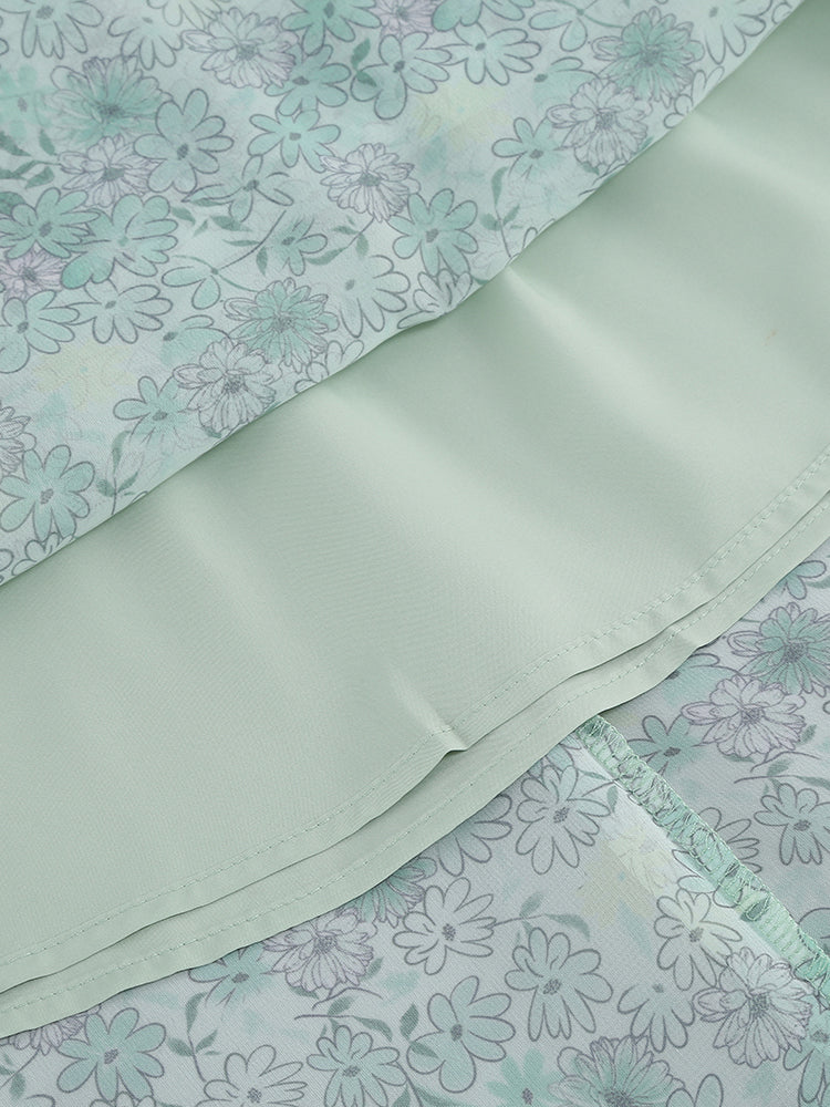 Levoire | Robe À Fleurs Pour Femmes Avec Une Fente