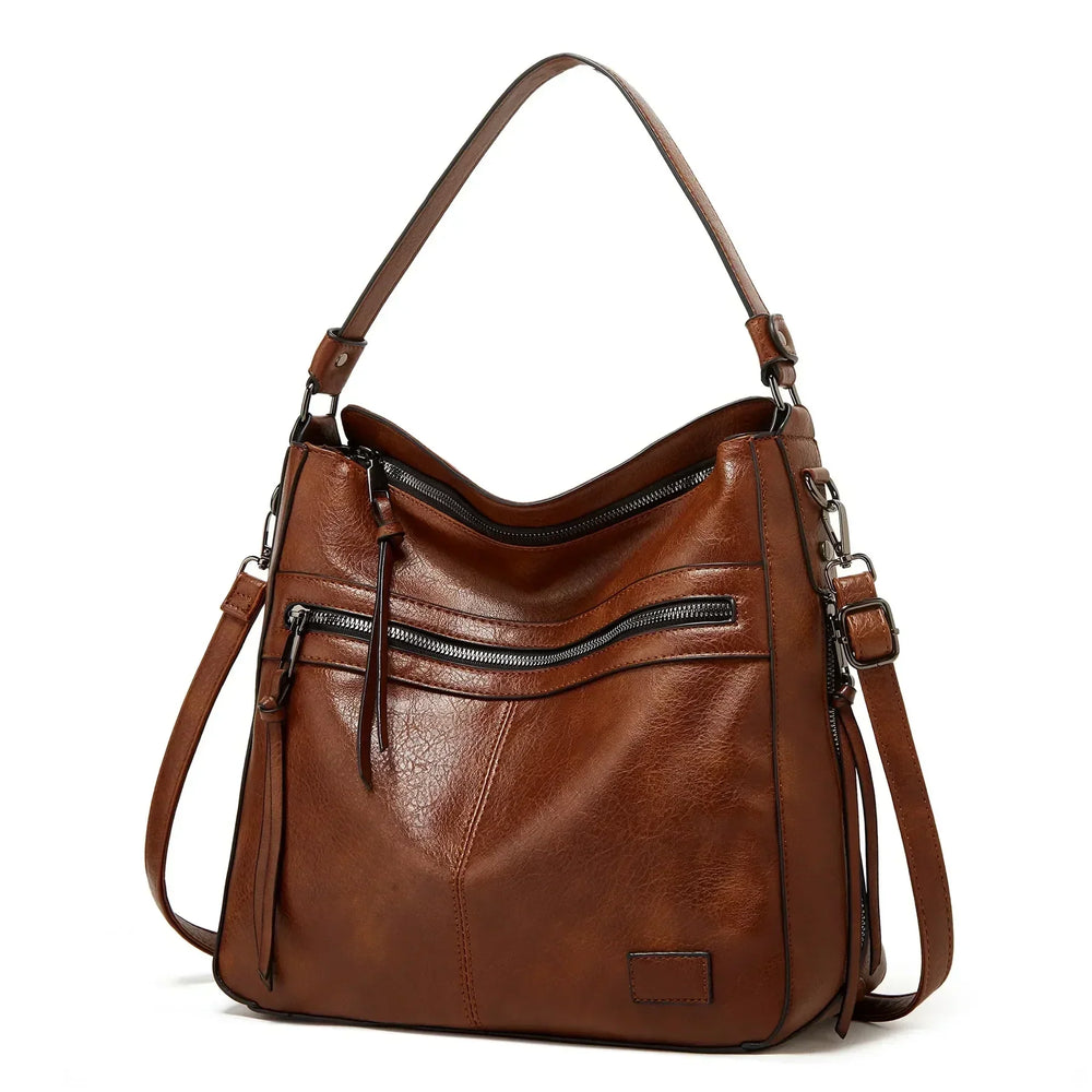 Levoire | Sac hobo en cuir au style vintage