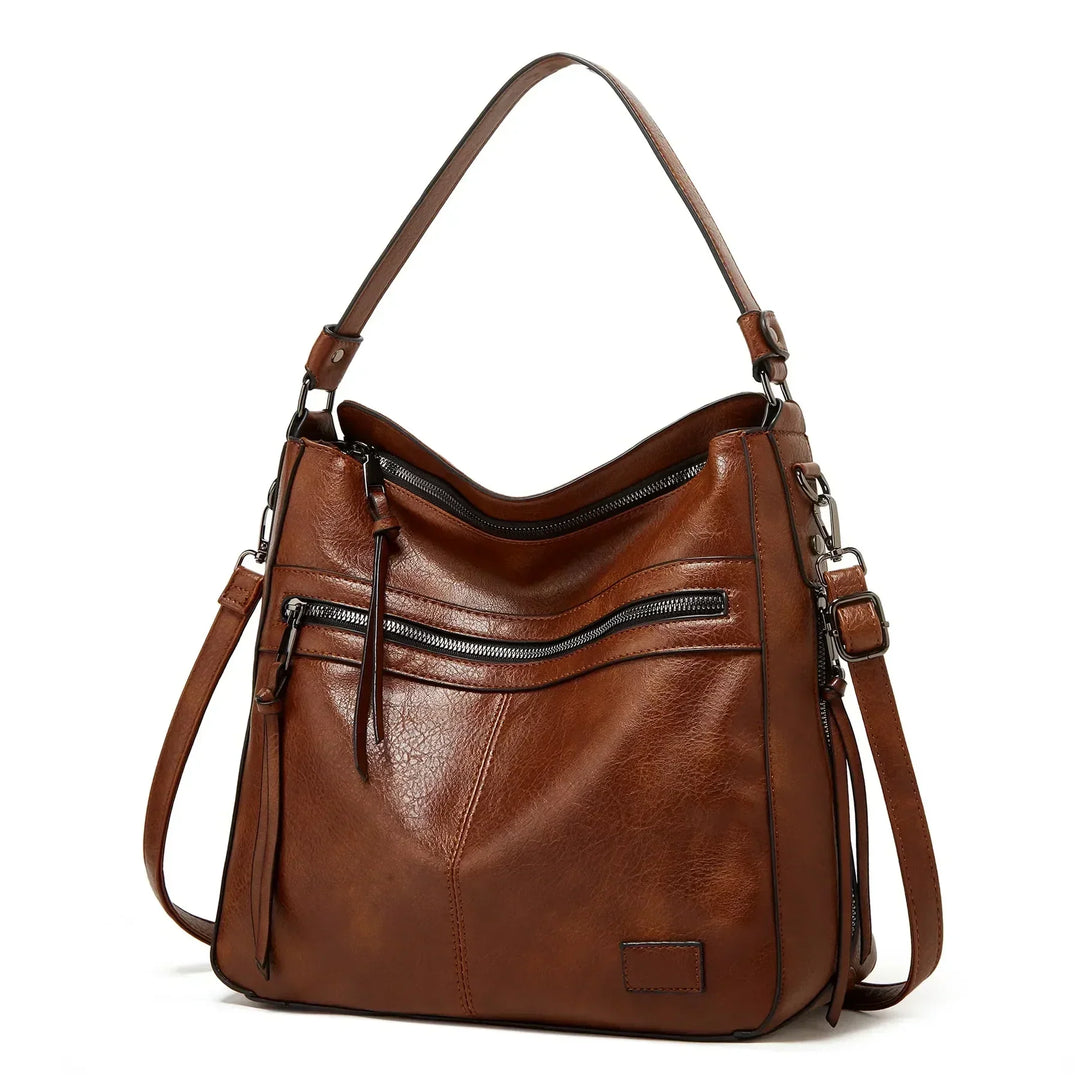 Levoire | Sac hobo en cuir au style vintage