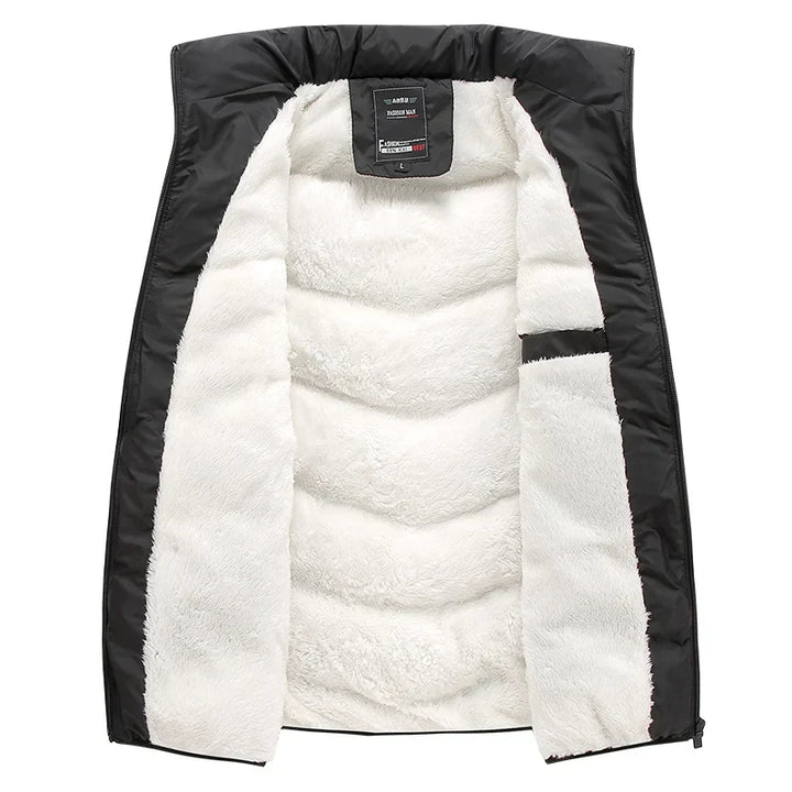 Levoire | Veste Matelassée Décontractée Avec Doublure En Fleece Ultra Fine Pour Hommes