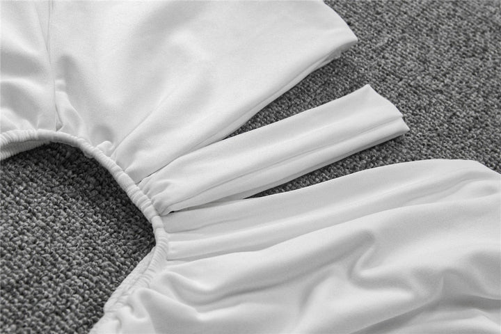 Levoire | Une Épaule Vide Mini Robe