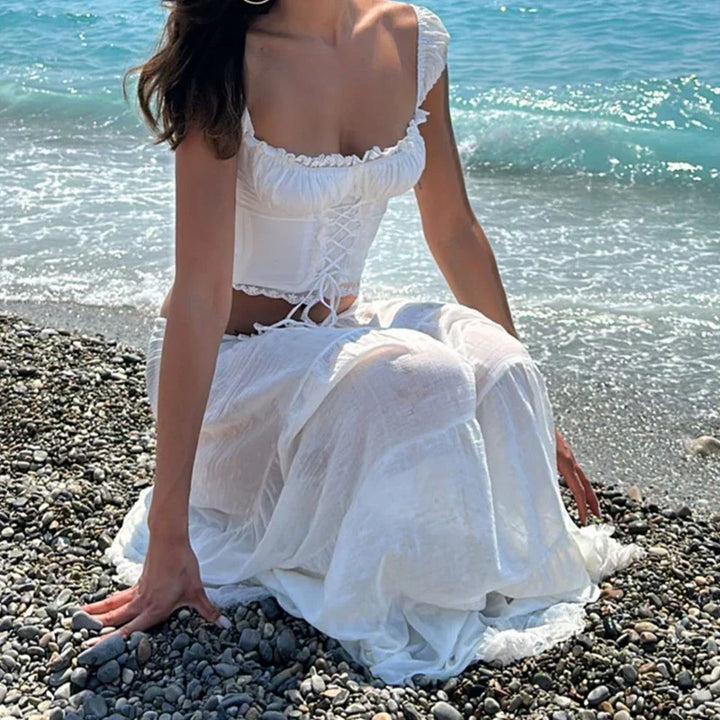 Levoire | Haut Corset Romantique En Dentelle