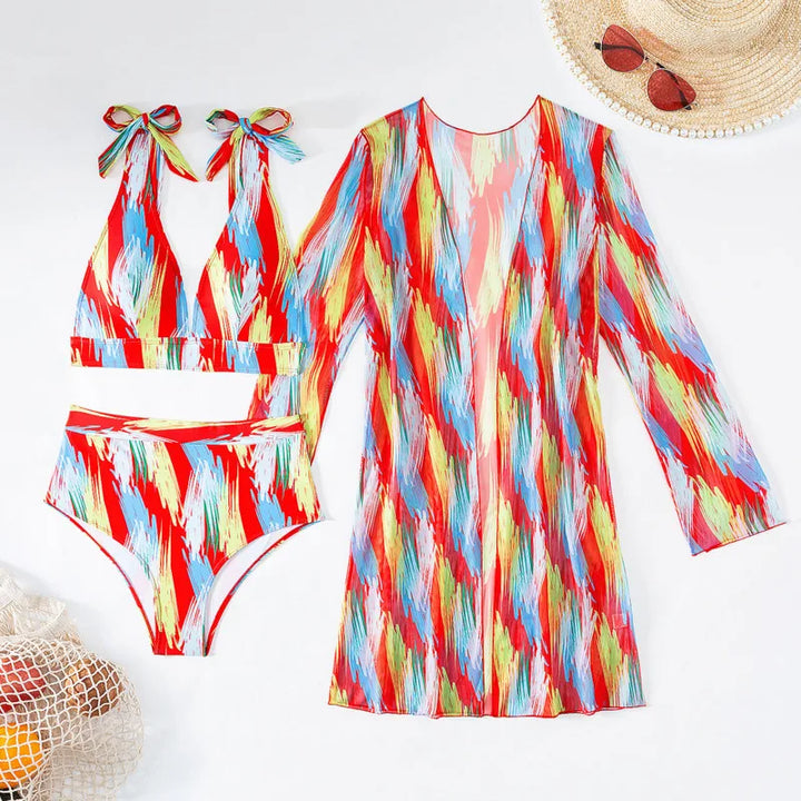 Levoire | Nouvel Ensemble De Bikini Taille Haute