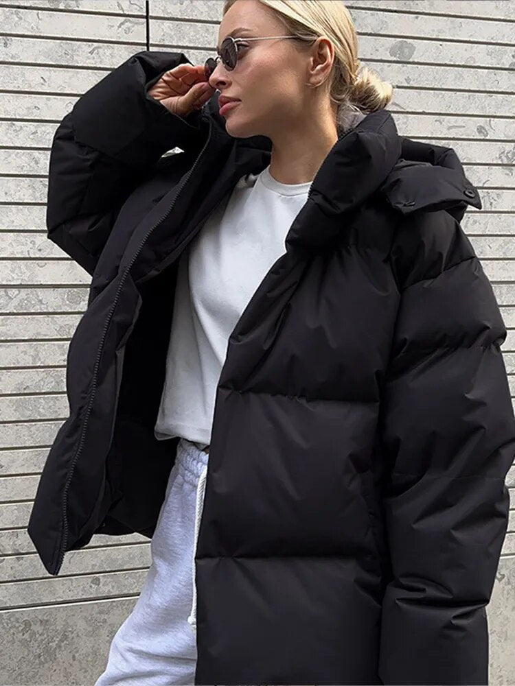 Levoire | Veste Grande Taille Élégante Avec Capuche