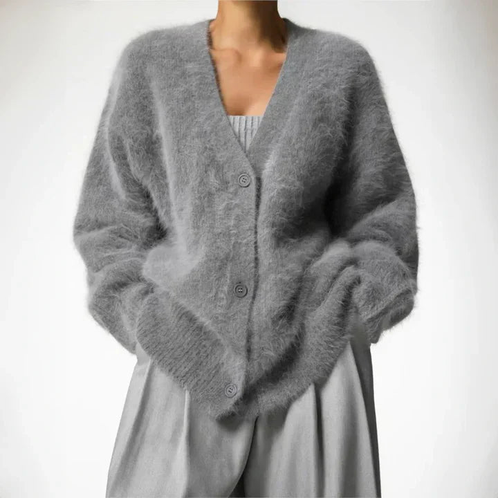 Levoire | Kasmiiri Couture Gilet Platinaharmaa