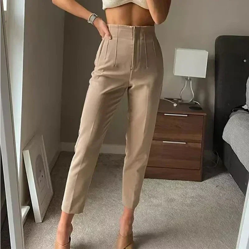Levoire | Pantalon Formelle Taille Haute