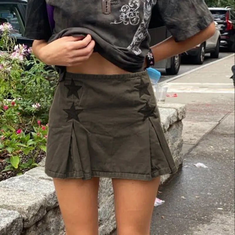 Levoire | Y2K Ceinture Taille Cargo Minirobe