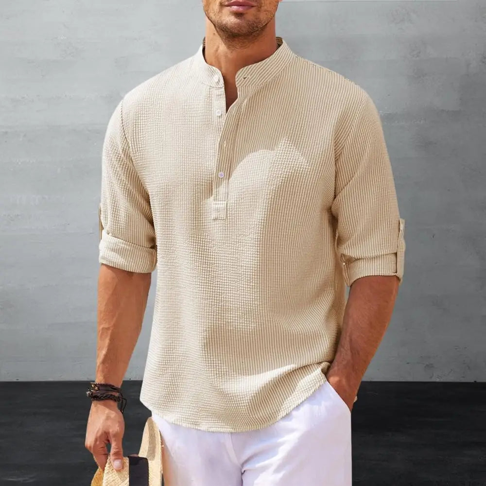Levoire | Chemise d'été décontractée Jaune