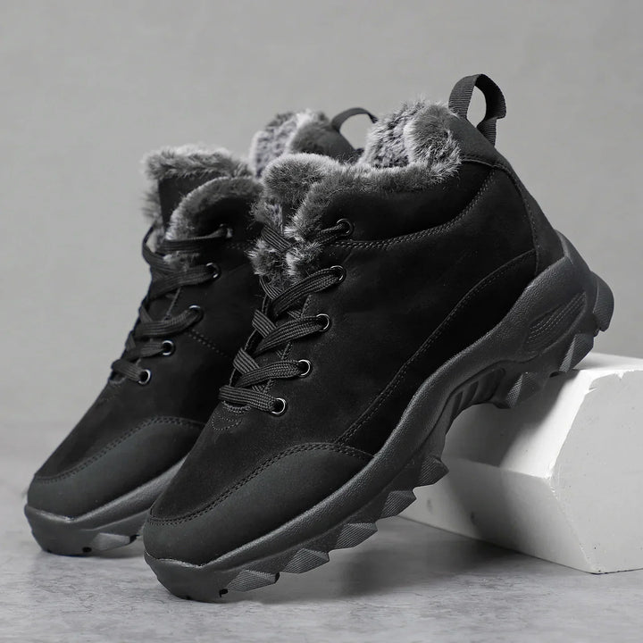 Levoire | Bottes D'Hiver Pour Homme Avec Semelle Epaisse Noir