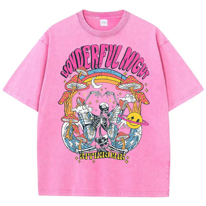 Levoire | T-Shirt En Coton Avec Impression Rosa