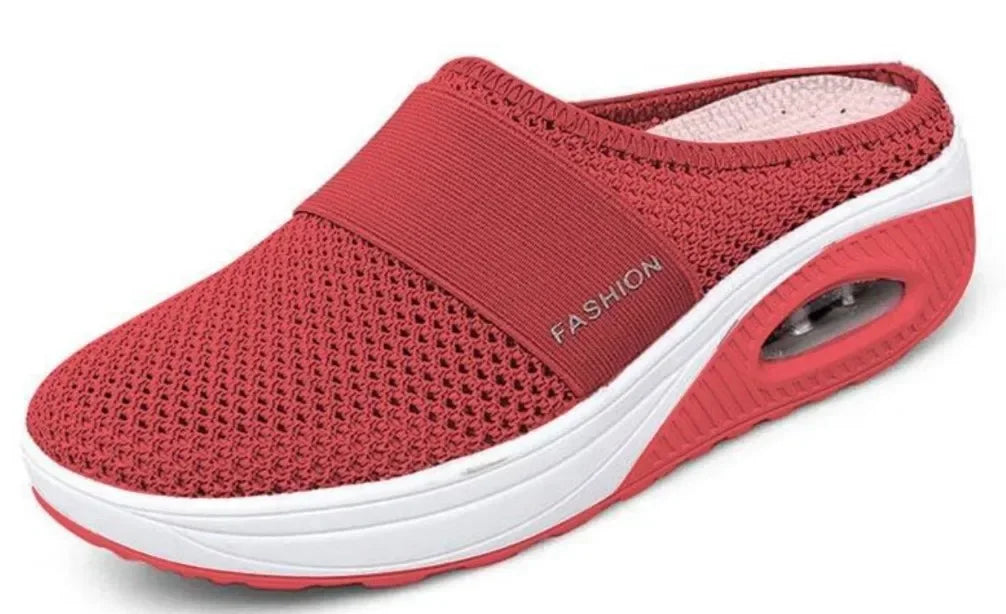 Levoire | Mules D'Été Grande Taille Rouge