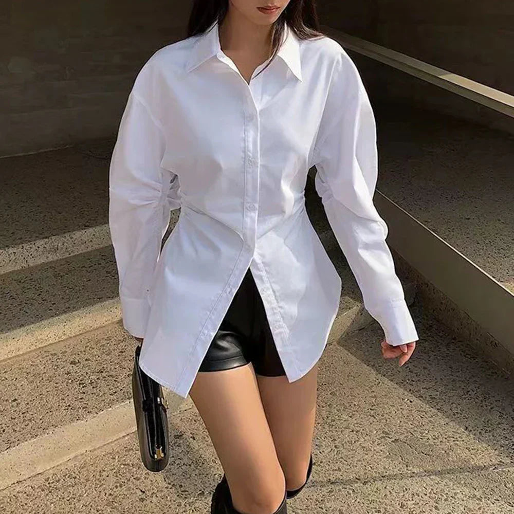 Levoire | Surdimensionné T-Shirt Blanc