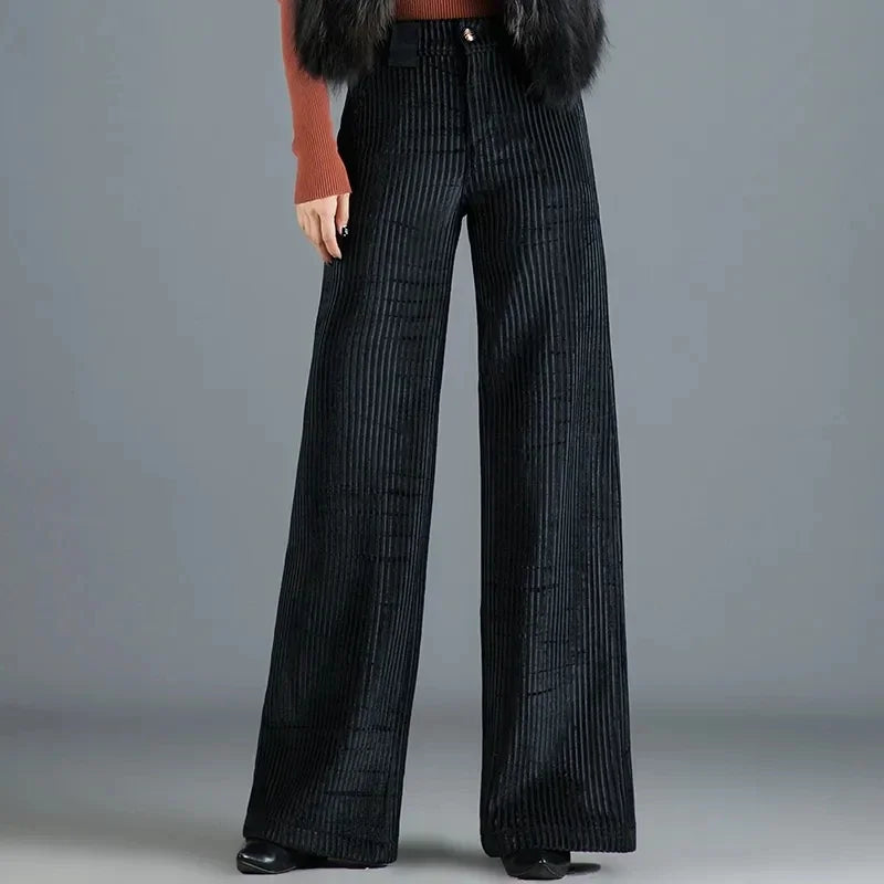 Levoire | Pantalon Avec Poches Latérales Hautes Noir