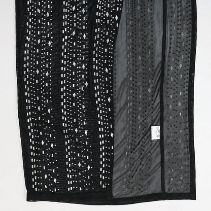 Levoire | Cristal Épaule Haut Fente Latérale Maxi Robes