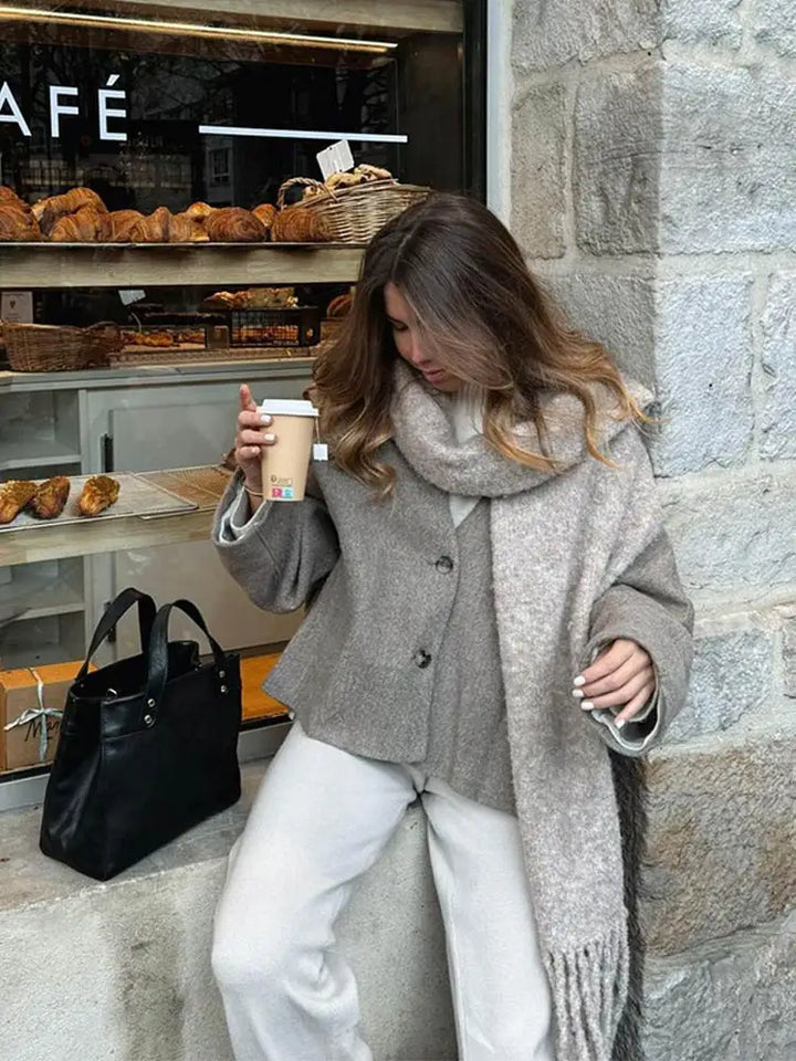 Levoire | Veste Courte Élégante À Manches Longues Pour Femmes