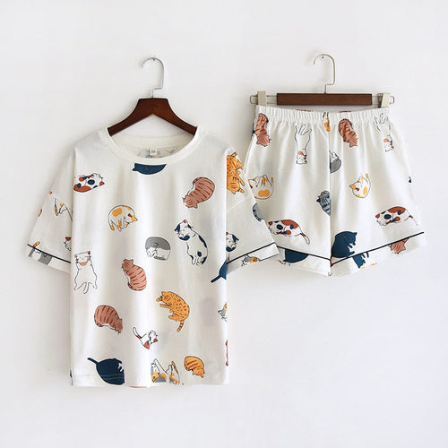 Levoire | Pyjama Complet En Coton Doux
