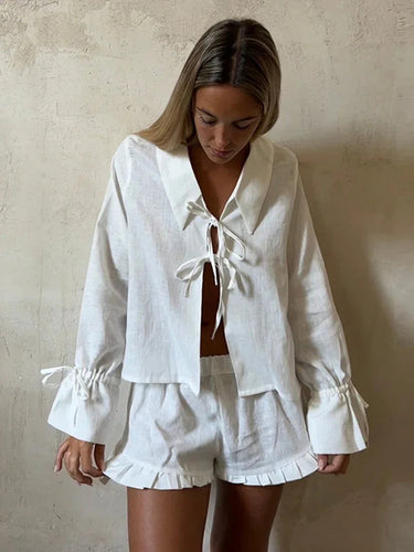 Levoire | Tenue Élégante En Chemise Et Short