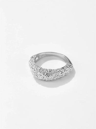 Levoire | Bague Géométrique En Argent 18K
