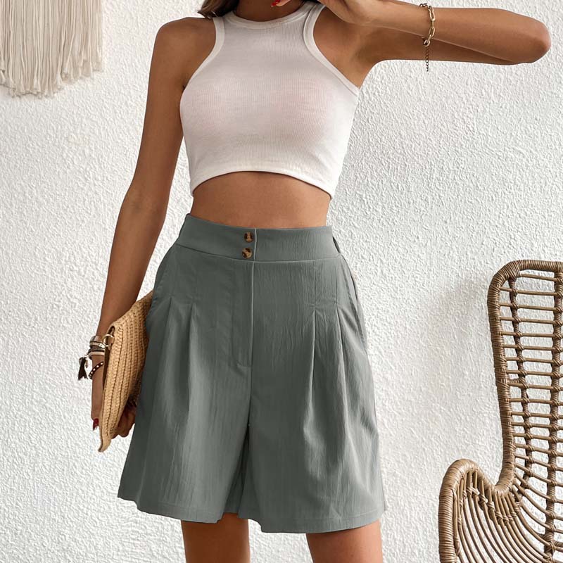 Levoire | Pantalons Bermuda Colorés Décontractés Pour Femmes