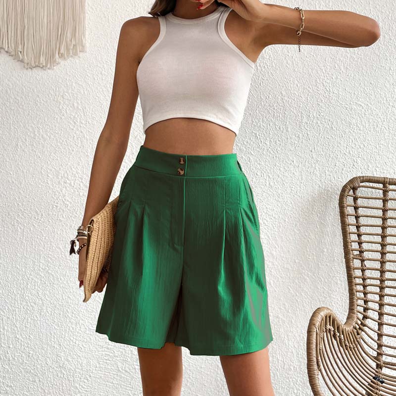 Levoire | Pantalons Bermuda Colorés Décontractés Pour Femmes