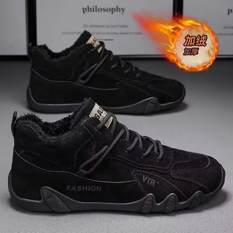 Levoire | Chaussures D'Hiver Rétro Homme 2025 Noir