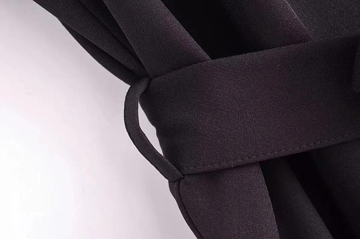 Levoire | Élégante Robe Longue Style Gilet Plissé Pour Femme