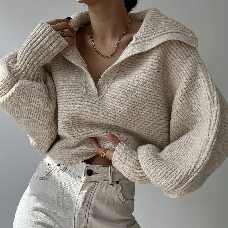 Levoire | Bougeoir Col Ouvert Pull
