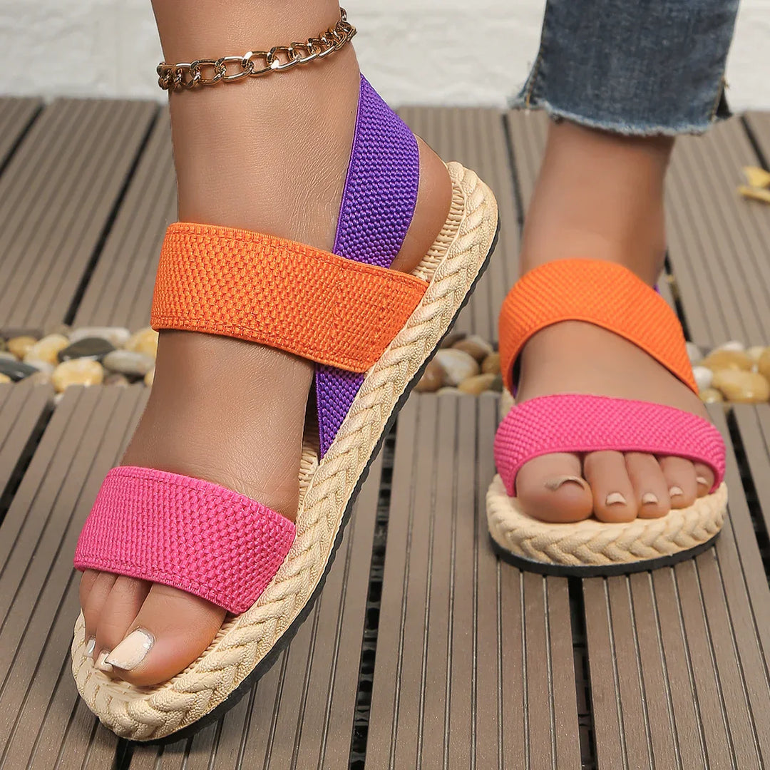 Levoire | Sandales À Semelle Multicolore Pour Femmes