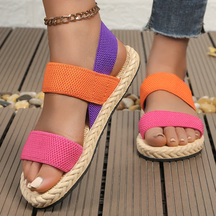 Levoire | Sandales À Semelle Multicolore Pour Femmes