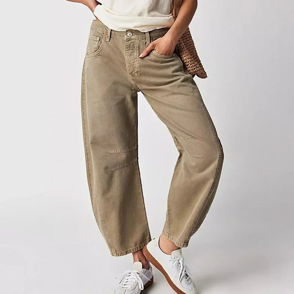 Levoire | Robe Longue Minimaliste Élégante Beige