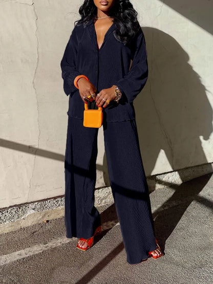 Levoire | Ensemble Décontracté 2 Pièces Pour Femmes Noir