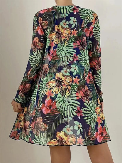 Levoire | Ensemble Bikini Trois Pièces Tropical