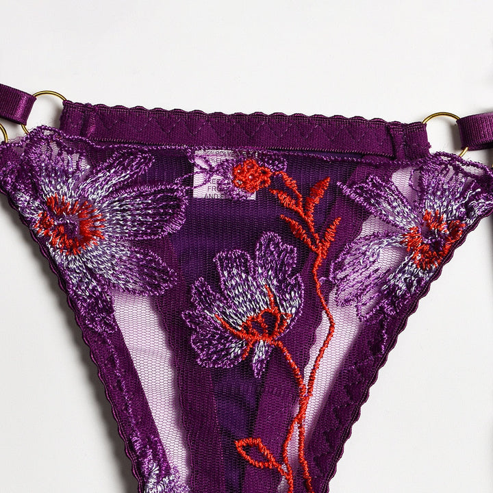 Levoire | Ensemble De Lingerie Transparent Avec Des Détails Fins