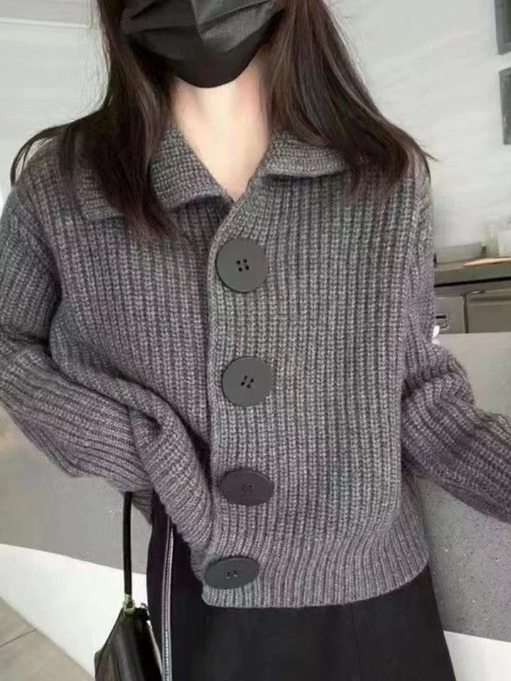 Levoire | Veste En Tricot Élégante Avec Fermeture À Boutons
