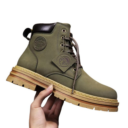 Levoire | Bottes À Lacets De Luxe Vert