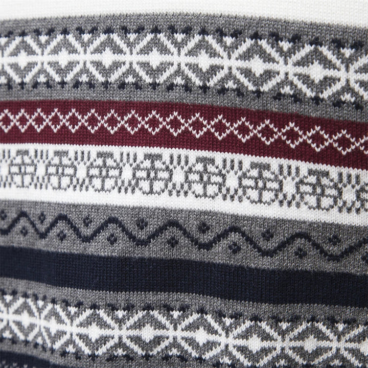 Levoire | Pull Pour Hommes Avec Motif En Tricot Rayé